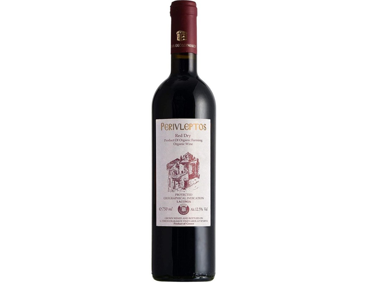 Estate Theodorakakos - Perivleptos Red - Organic Mavroudi, Agiorgitiko Red Dry Wine P.G.I. ,750ml