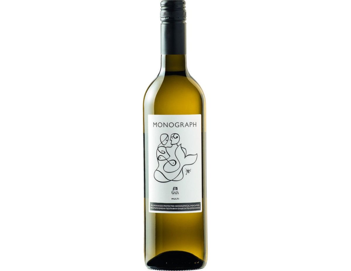 Gaia -  Monograph Multi White Dry Wine P.G.I,750ml