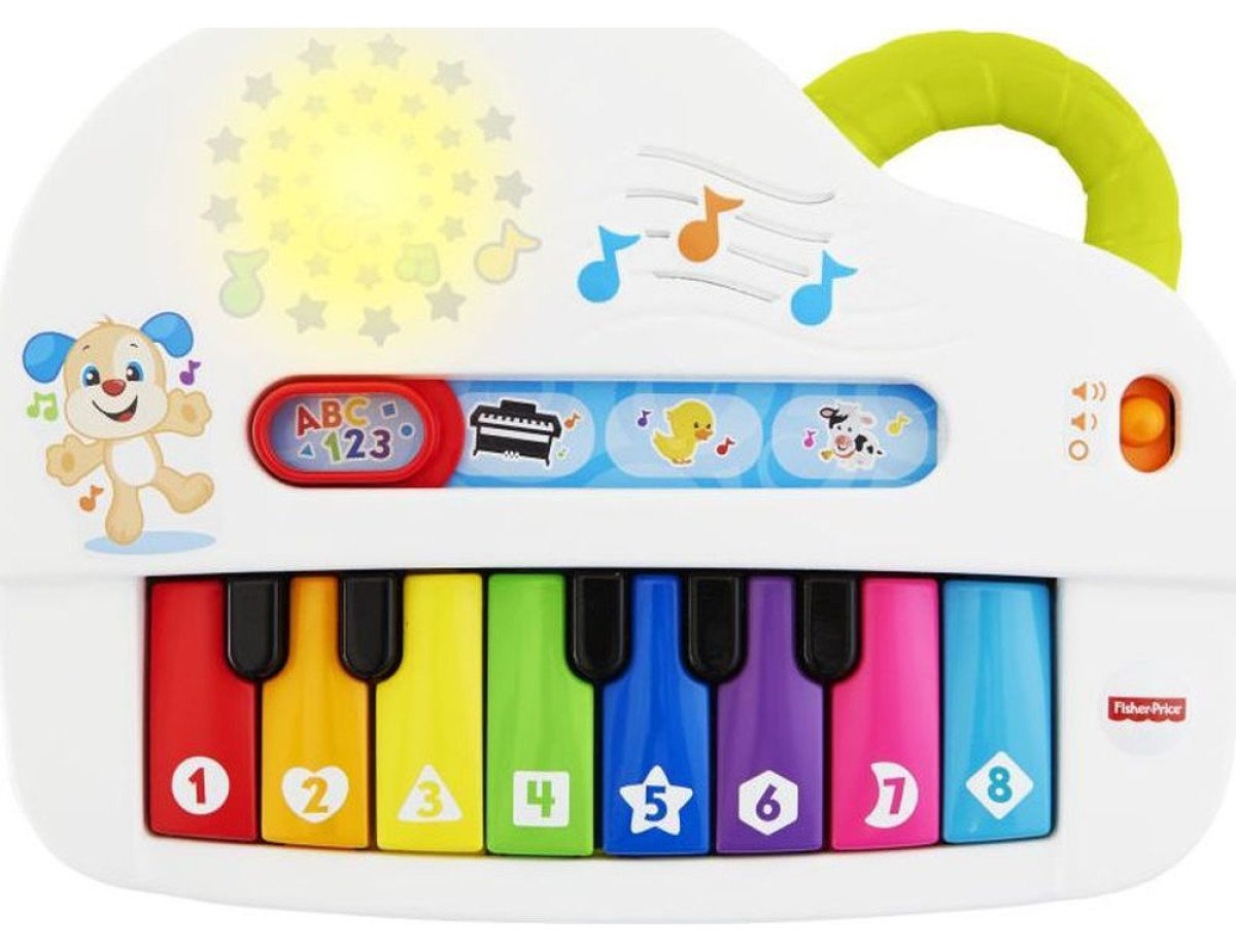 Fisher-Price Εκπαιδευτικό Πιάνο με Φώτα και Ήχους (GFV21)