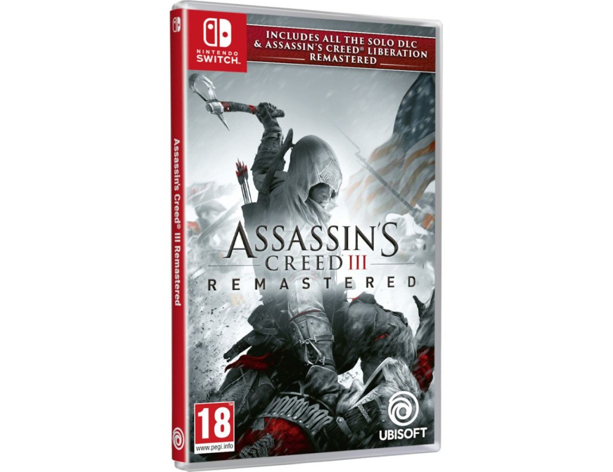 NSW Assassins Creed III Remastered + Assassins Creed Liberation Remastered