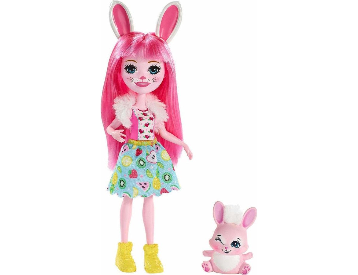 Mattel Enchantimals Mini Doll - Bree Bunny  Twist (FXM73)