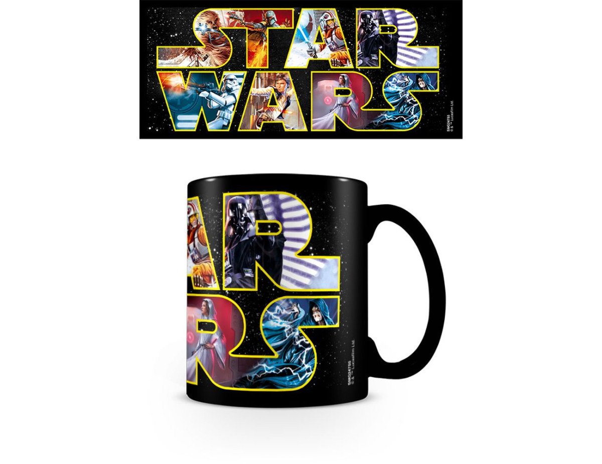 Pyramid Star Wars - Logo Characters Heat Change Mug (SCMG24755)