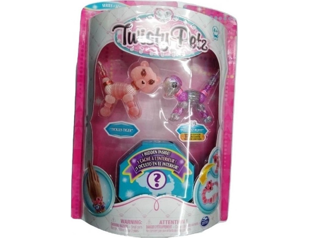 Spin Master - Twisty Petz Three Pack Figures Serie 2 - Rosie Poogle  Chi-Chi Cheetah (20104386)