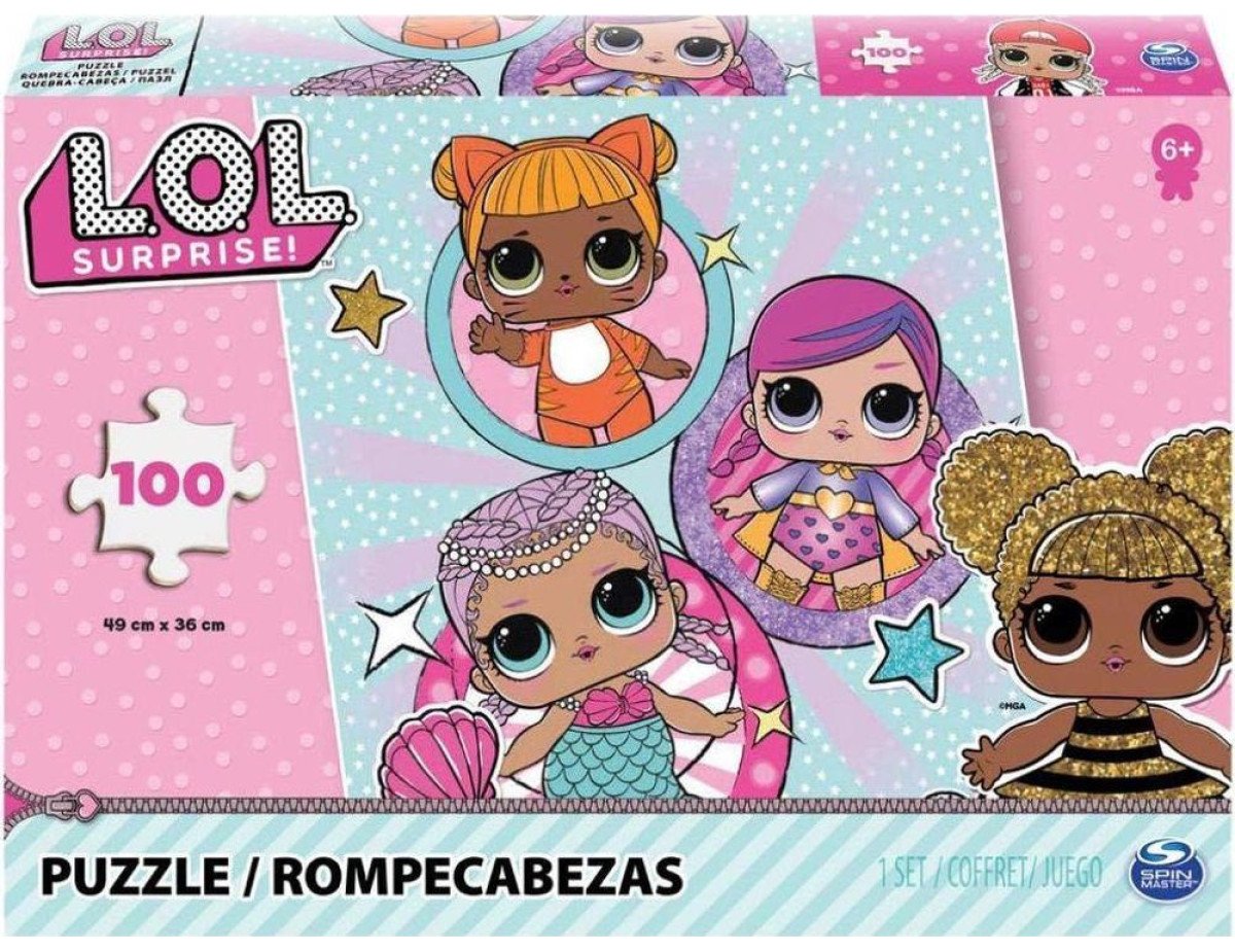 Spin Master L.O.L. Surprise! - Puzzle with 6 Girls (100pcs) (20114663)