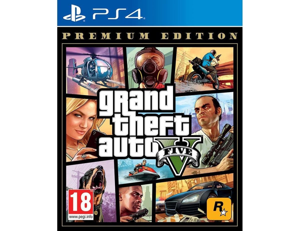 PS4 Grand Theft Auto V: Premium Edition