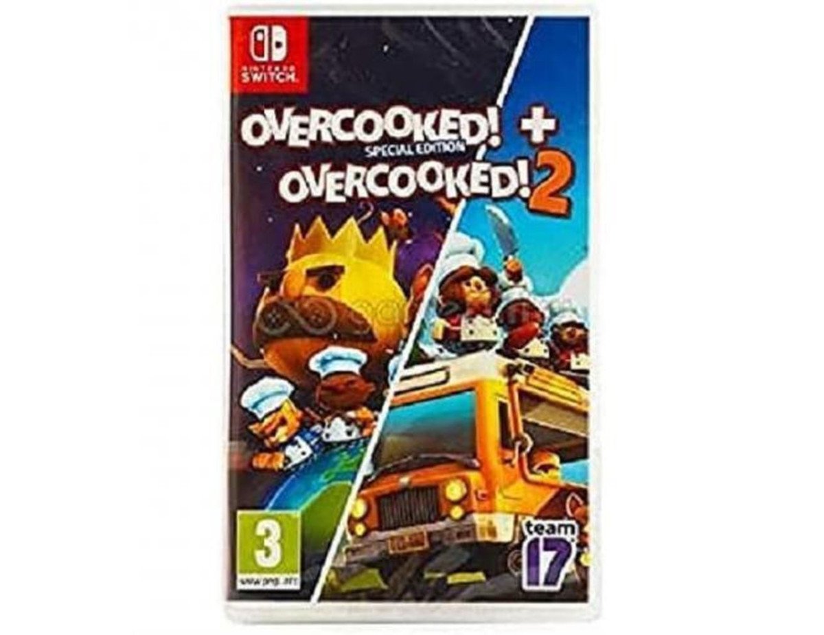 NSW Overcooked 1 Special Edition + Overcooked 2 - Double Pack