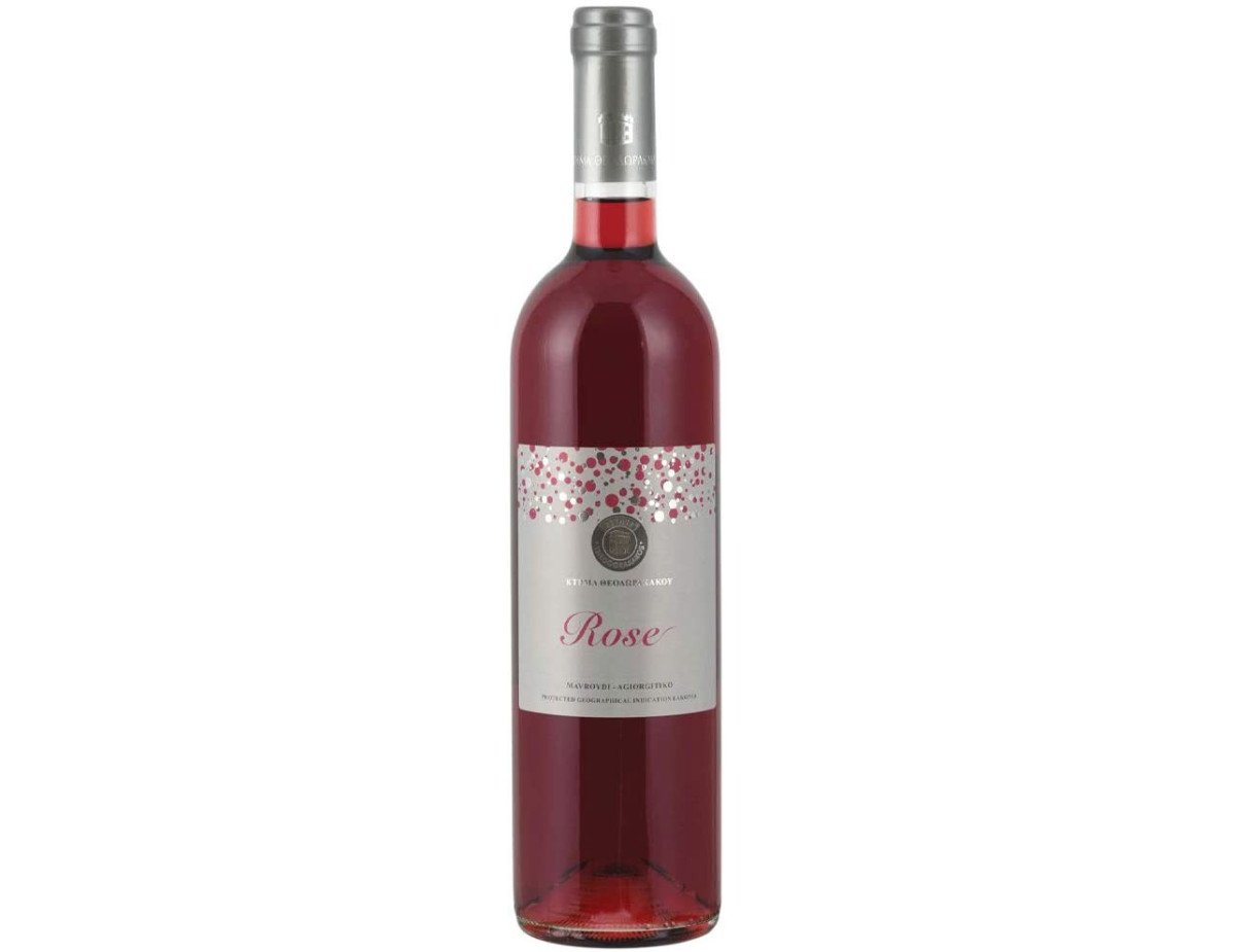 Estate Theodorakakos - Rose Demi-sec Wine P.G.I.,750ml