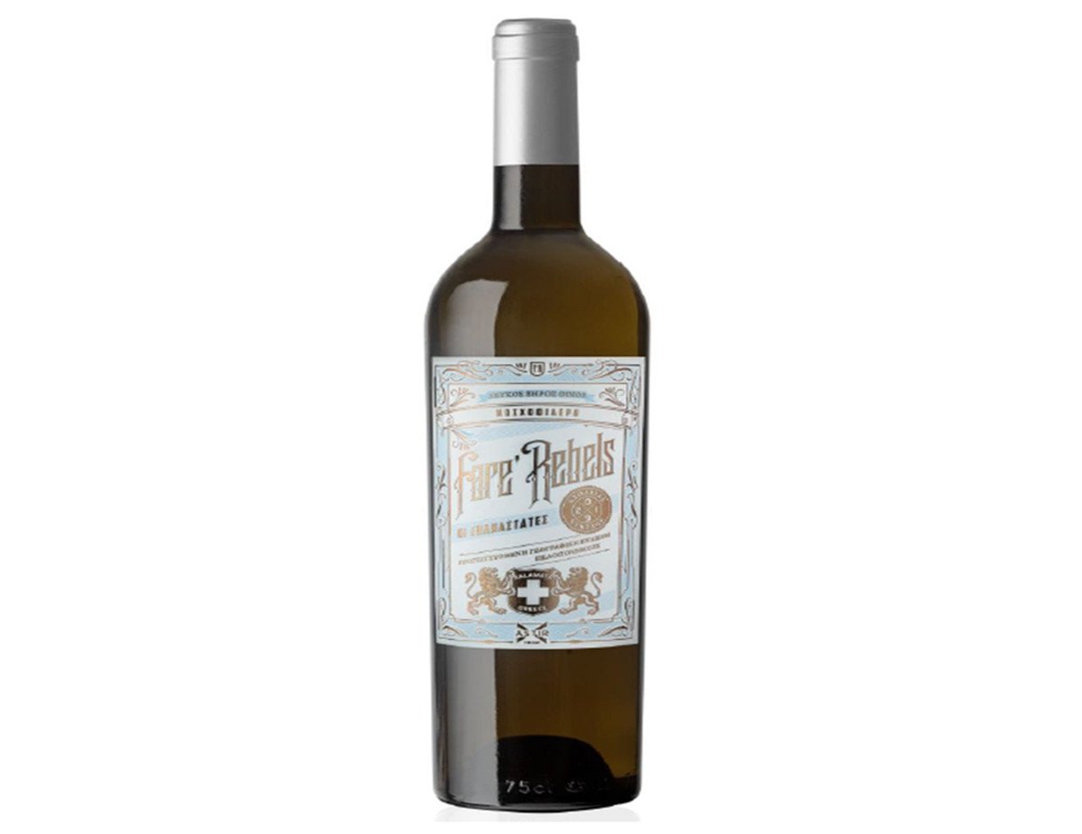 Astir X - Fare Rebels White - Moschofilero Dry Wine P.G.I.,750ml