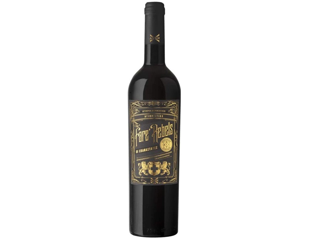 Astir X - Fare Rebels Red - Dry Wine Agiorgitiko P.G.I.,750ml