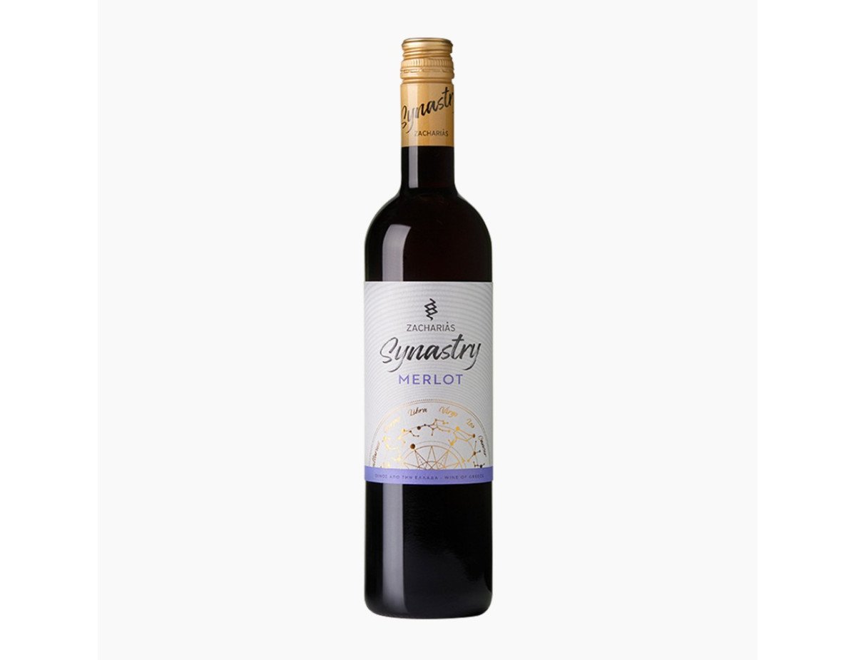 Zacharias - Sinastry - Merlot - Red Dry Wine ,750ml