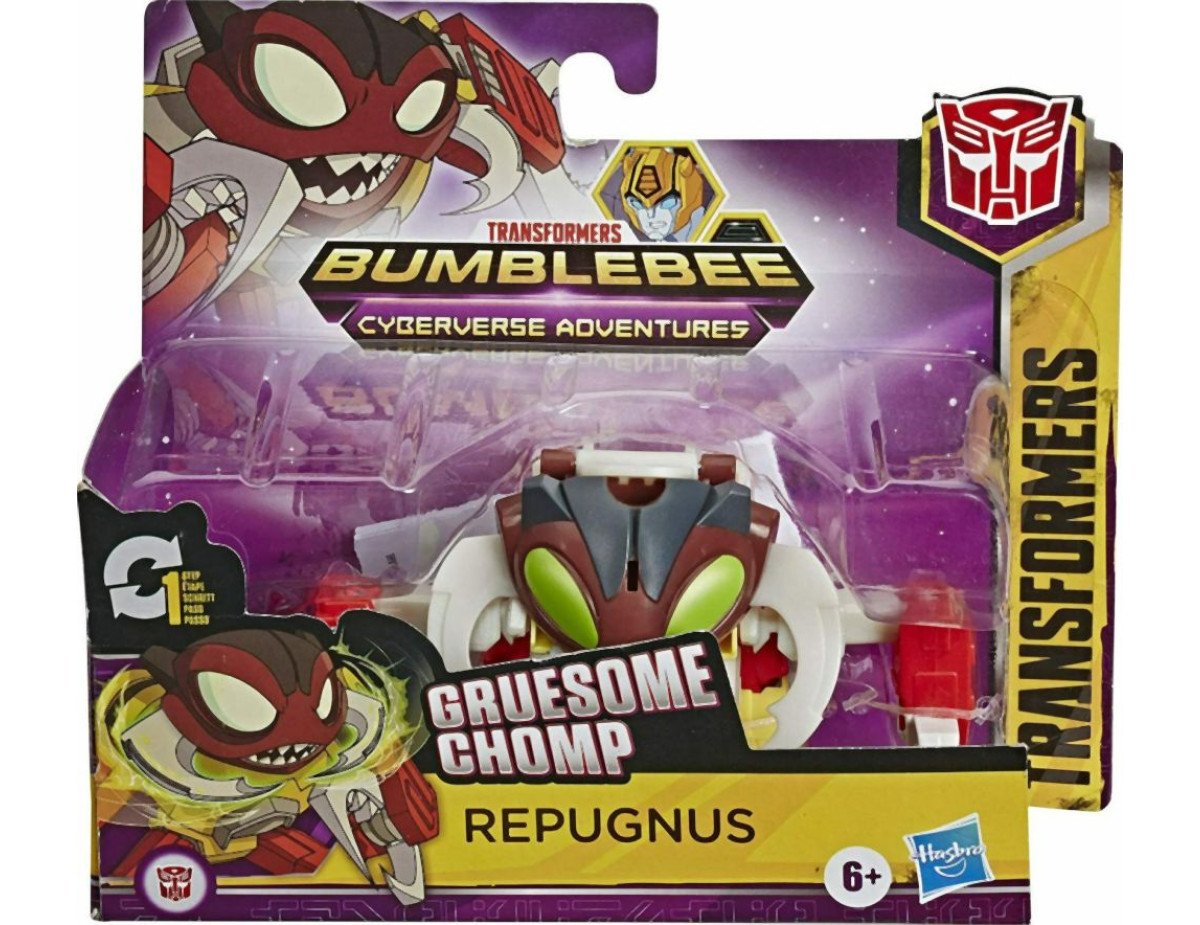 Hasbro Transformers Bumblebee: Cyberverse Adventures - Gruesome Chomp Repugnus Figure (E7073)