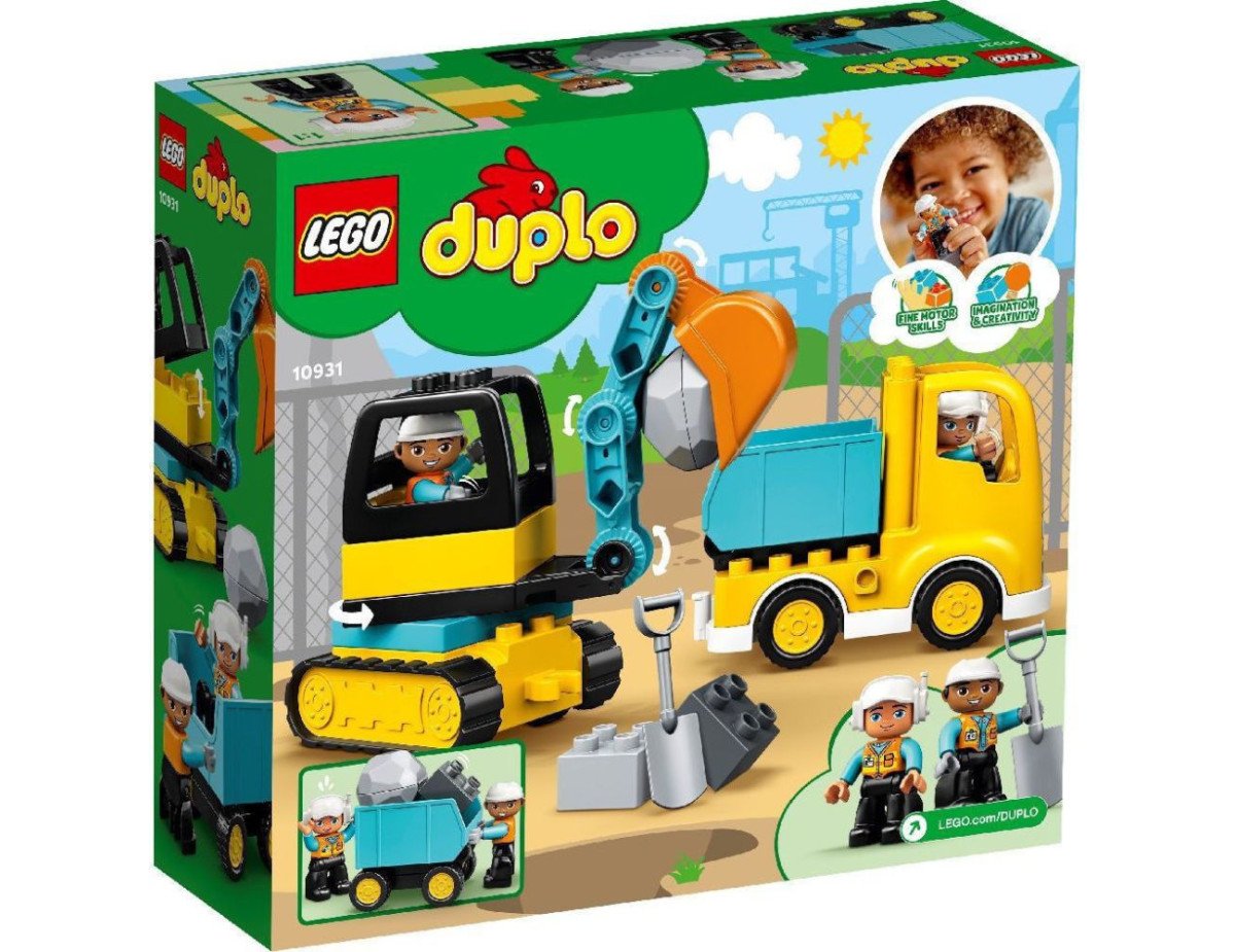 LEGO® DUPLO® Town: Truck  Tracked Excavator (10931)