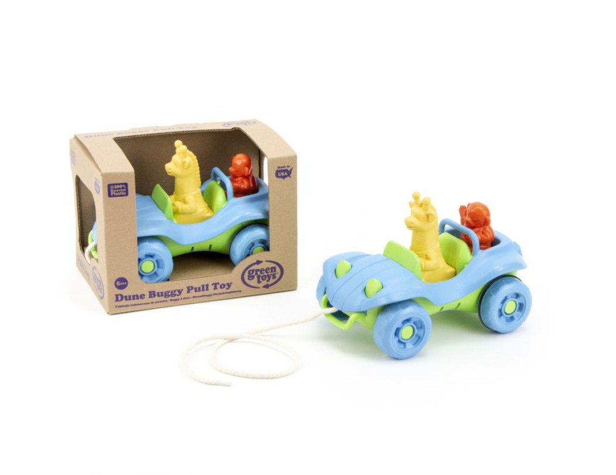 Green Toys: Dune Buggy Pull Toy - Blue (PTDB-1308)