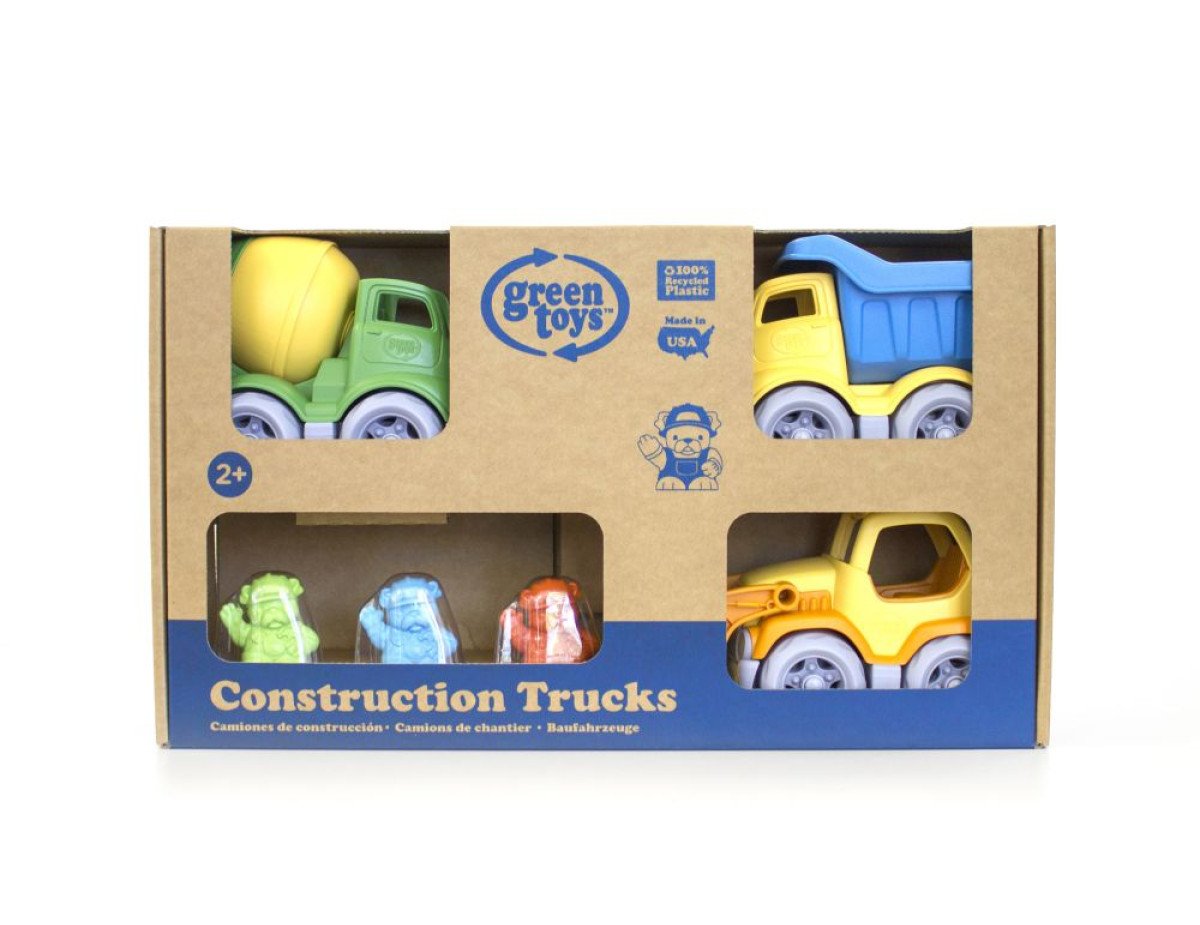 Green Toys: Construction Vehicle - 3 Pack  (CST3-1209)