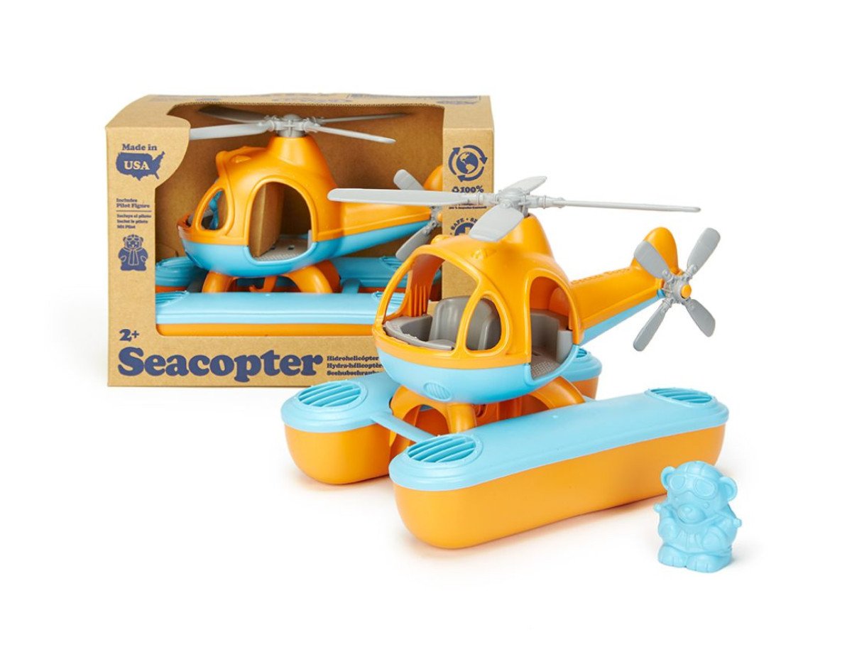 Green Toys: Sea Copter - Orange (SECO-1064)