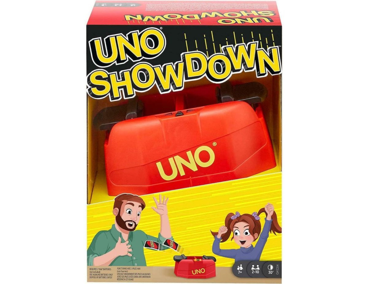 Mattel UNO Showdown Flip Card Game (GKC04)