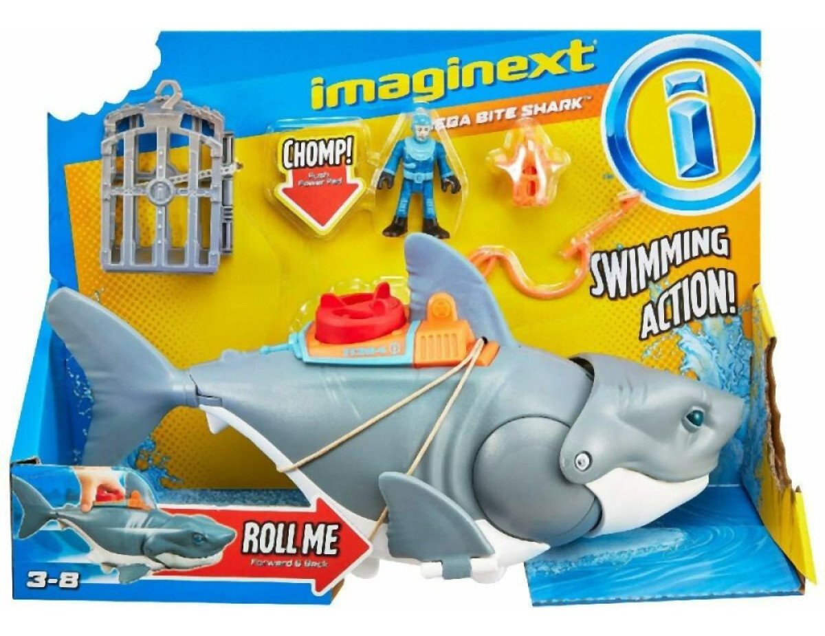 Fisher Price Imaginext: Mega Bite Shark (GKG77)