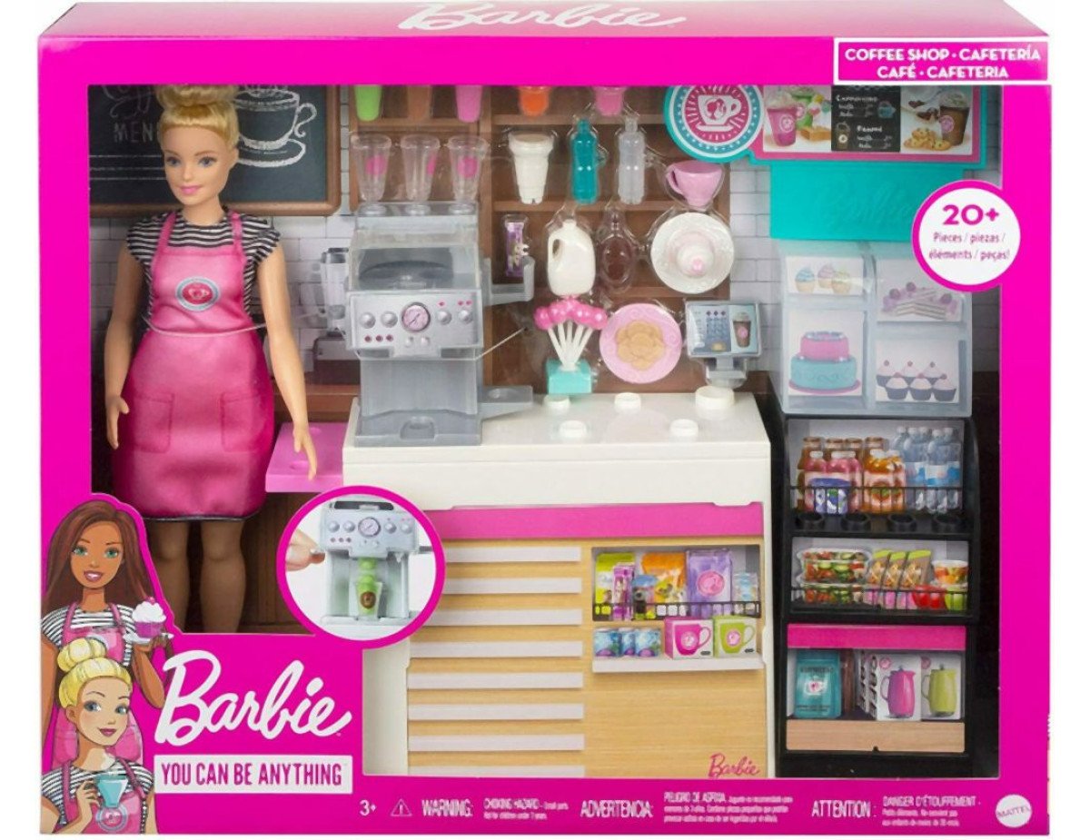 Mattel Barbie - Coffee Shop Playset (GMW03)