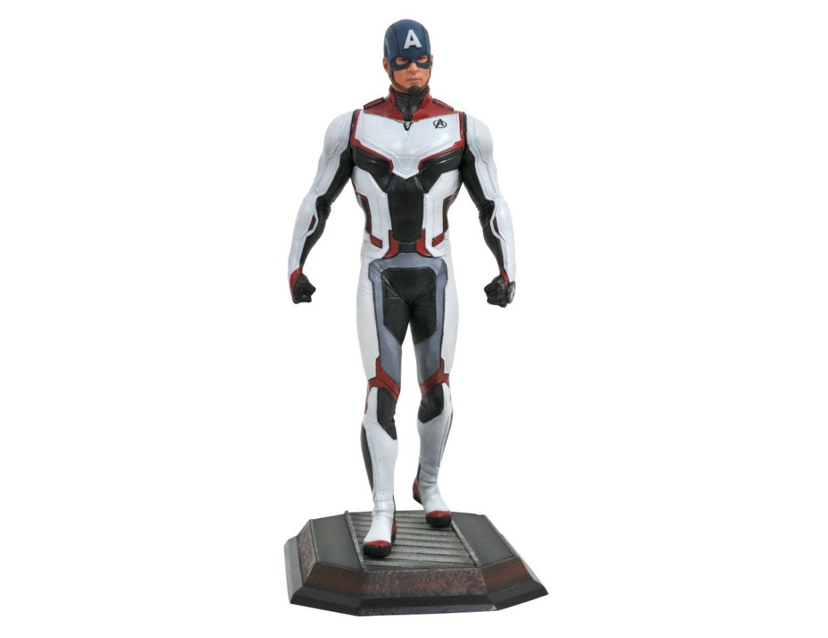 Diamond Gallery Marvel - Captain America Avengers Team Suit PVC Statue (23cm) (Sep201926)