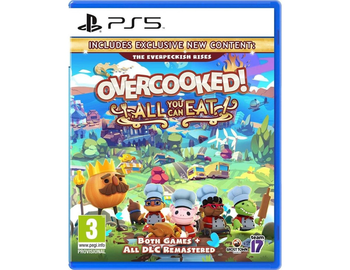 PS5 Overcooked: All You Can Eat (Includes The Perkish Rises)