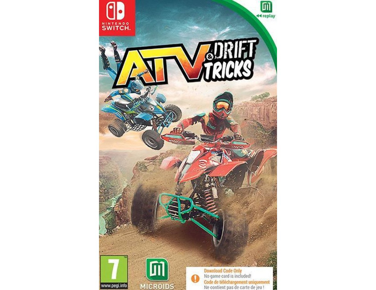 NSW ATV  Drift Tricks Replay (Code in a Box)