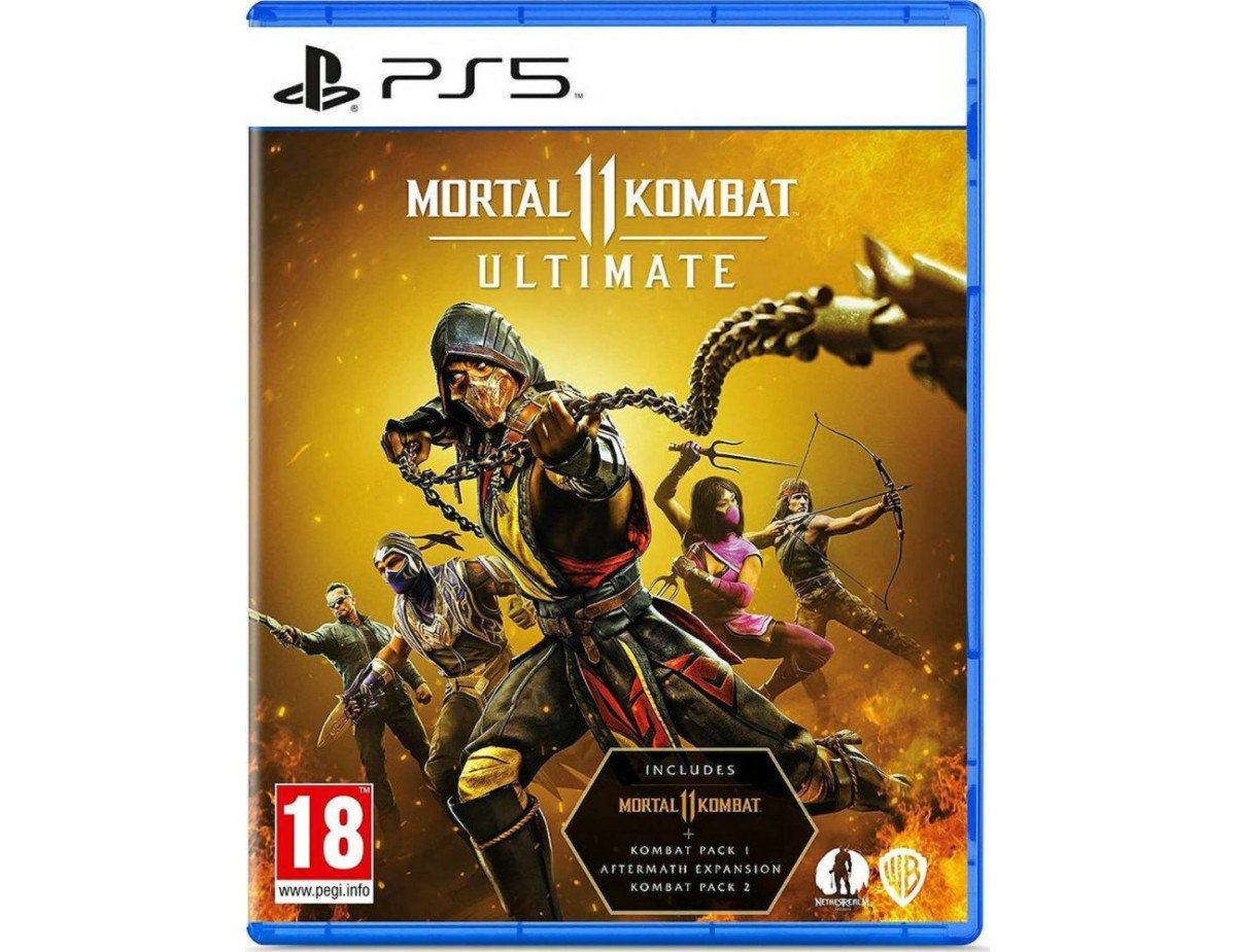 PS5 Mortal Kombat 11 - Ultimate Edition (Includes Kombat Pack 1  2 + Aftermath Expansion)