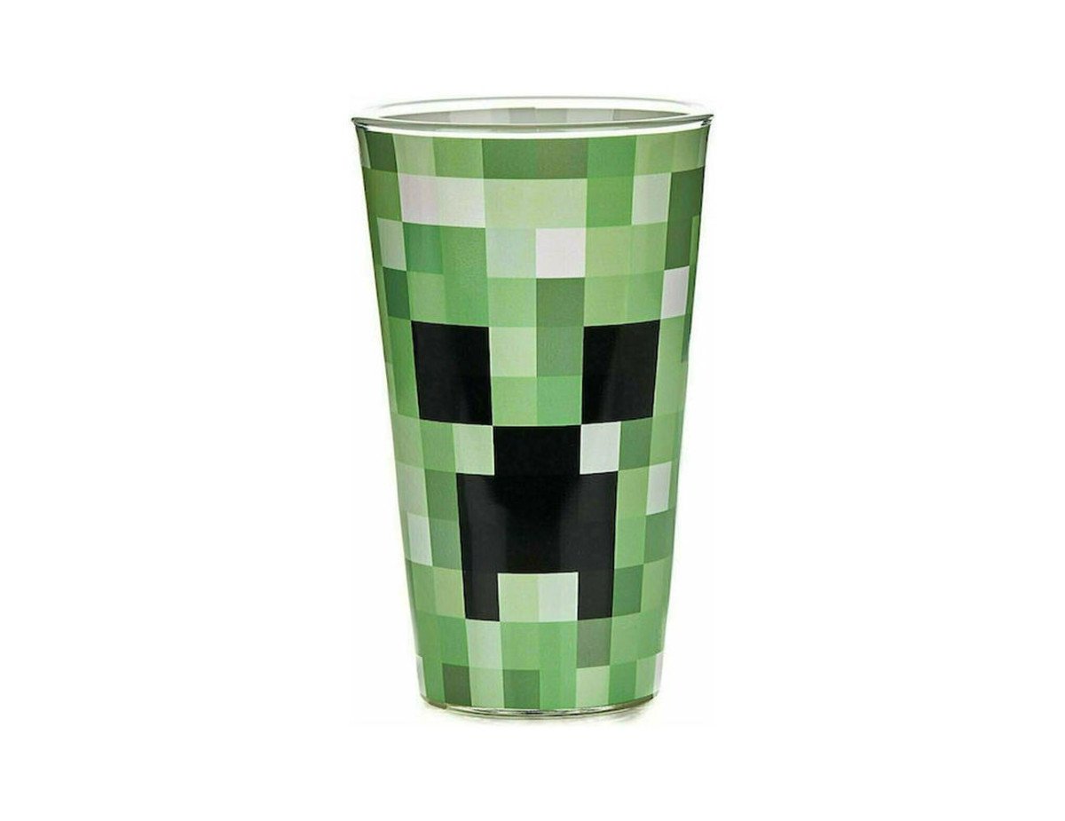 Paladone: Minecraft - Creeper Glass (400ml) (PP6729MCFV2)