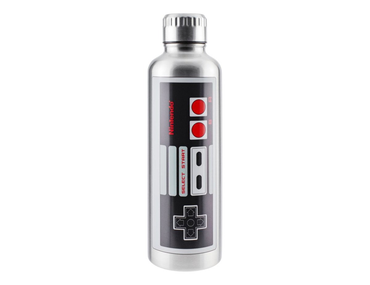 Paladone: Nintendo - NES Metal Water Bottle (500ml) (PP8479NN)