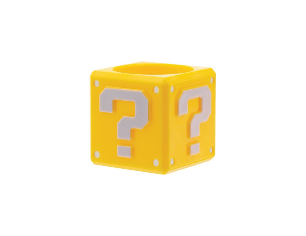 Paladone: Super Mario - Question Block Egg Cup  Toast Cutter (PP8378NN)