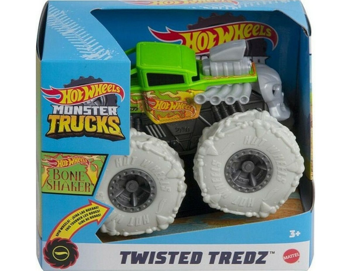 Mattel Hot Wheels Monster Trucks: Twisted Tredz 1:43 - Bone Shaker (GVK38)