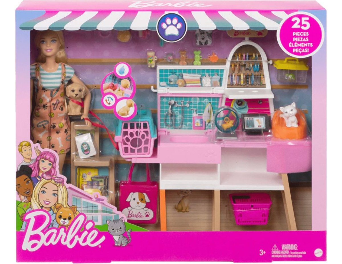 Mattel Barbie: Pet Supply Store Playset (GRG90)