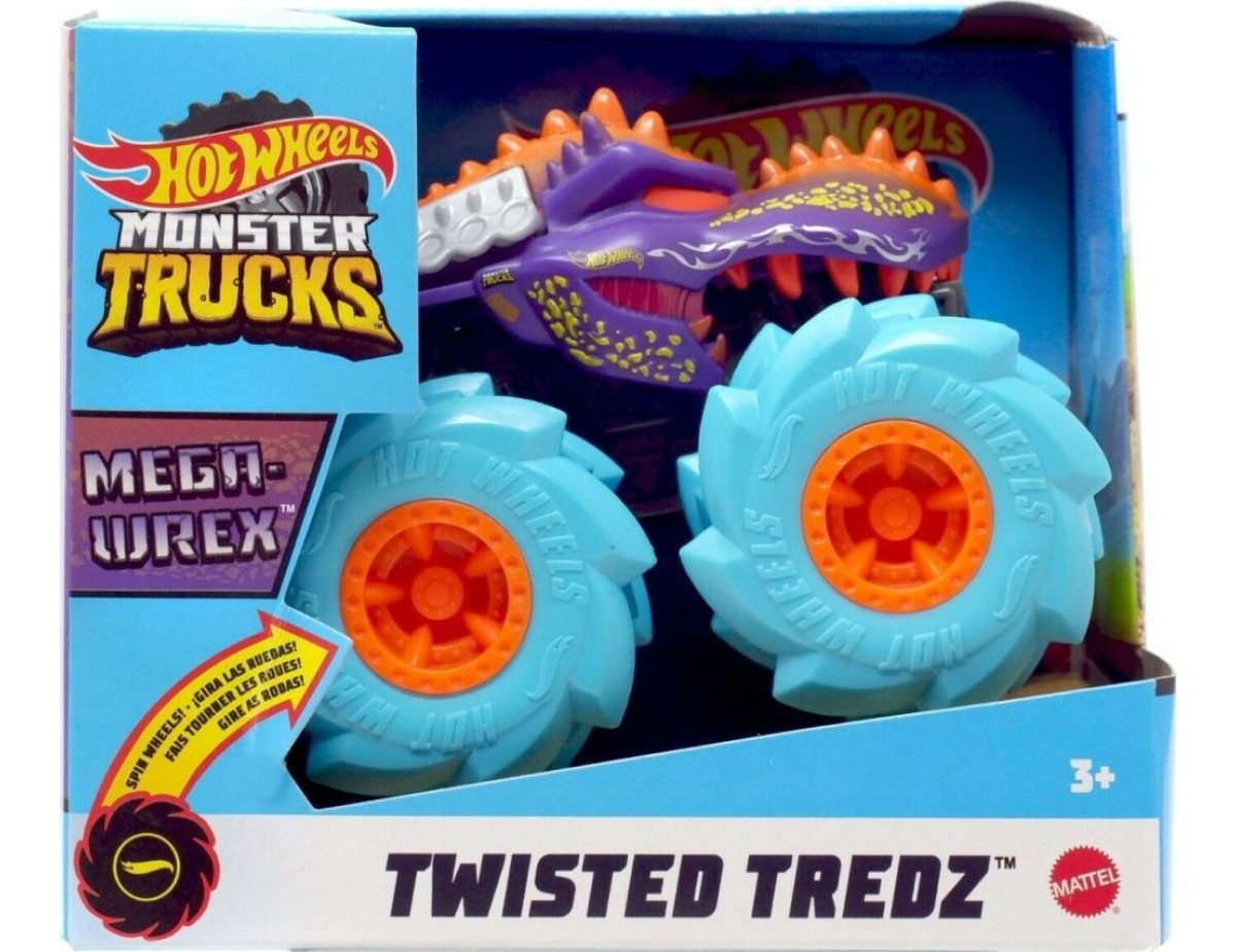 Mattel Hot Wheels Monster Trucks: Twisted Tredz 1:43 - Mega-Wrex (GVK39)