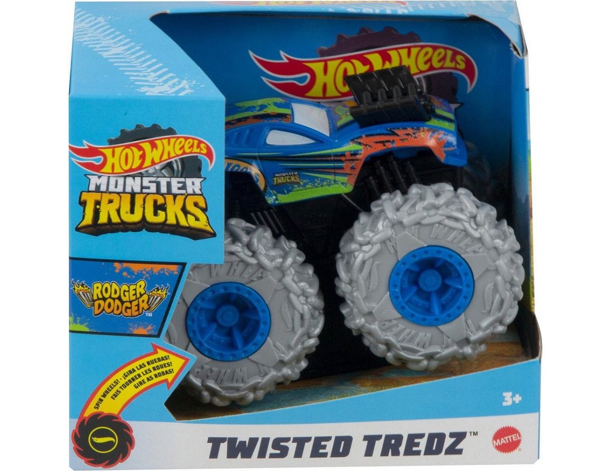 Mattel Hot Wheels: Monster Trucks Rodger Dodger - Twisted Tredz (GVK40)