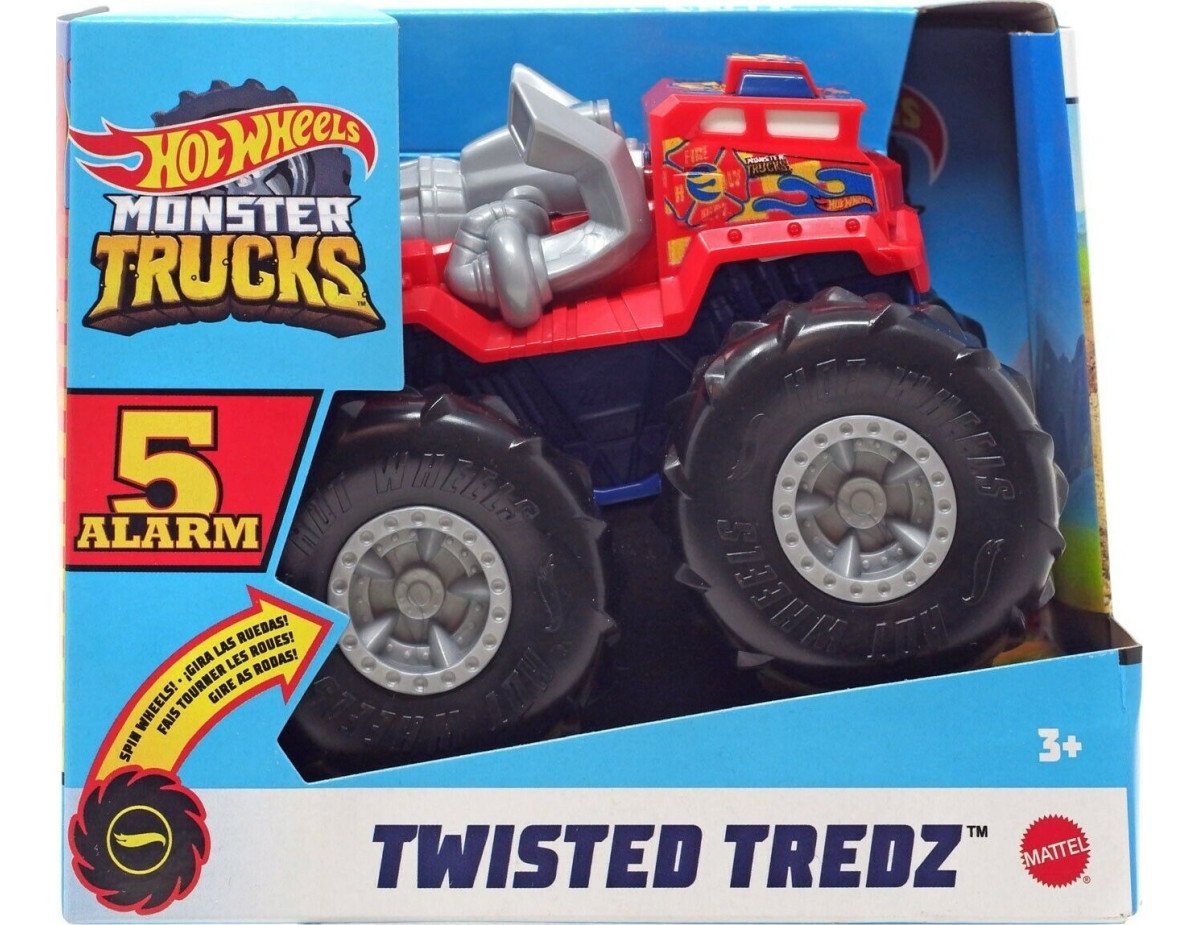 Mattel Hot Wheels Monster Trucks: Twisted Tredz 1:43 - 5 Alarm (GVK41)