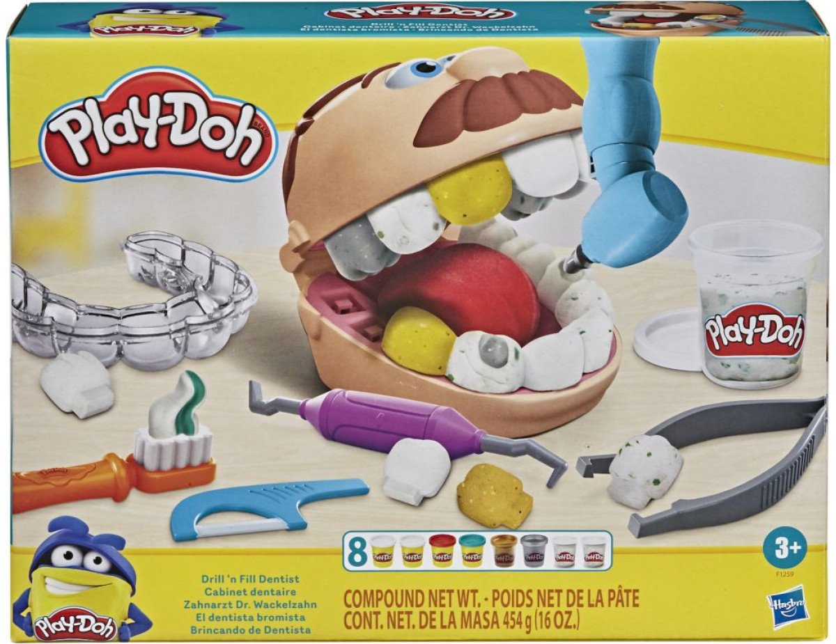 Hasbro Play-Doh Drill n Fill Dentist (F1259)