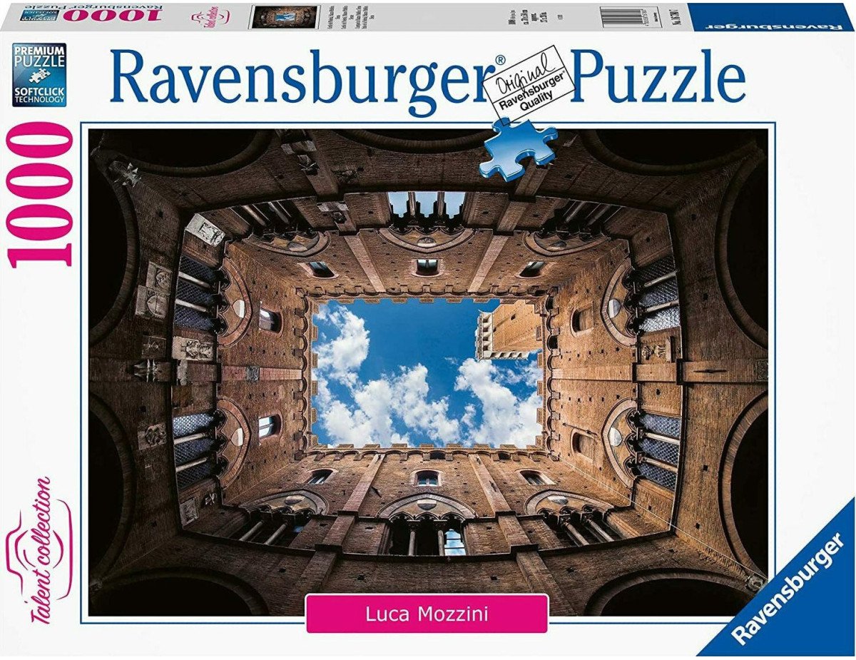 Ravensburger Puzzle: Courtyard at Palazzo Pubblico, Siena (1000pcs) (16780)