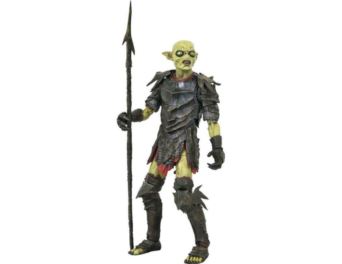 Diamond Deluxe: Lord Of The Rings Series 3 - Orc With Sauron Parts Action Figure (13cm) (Jan219285)