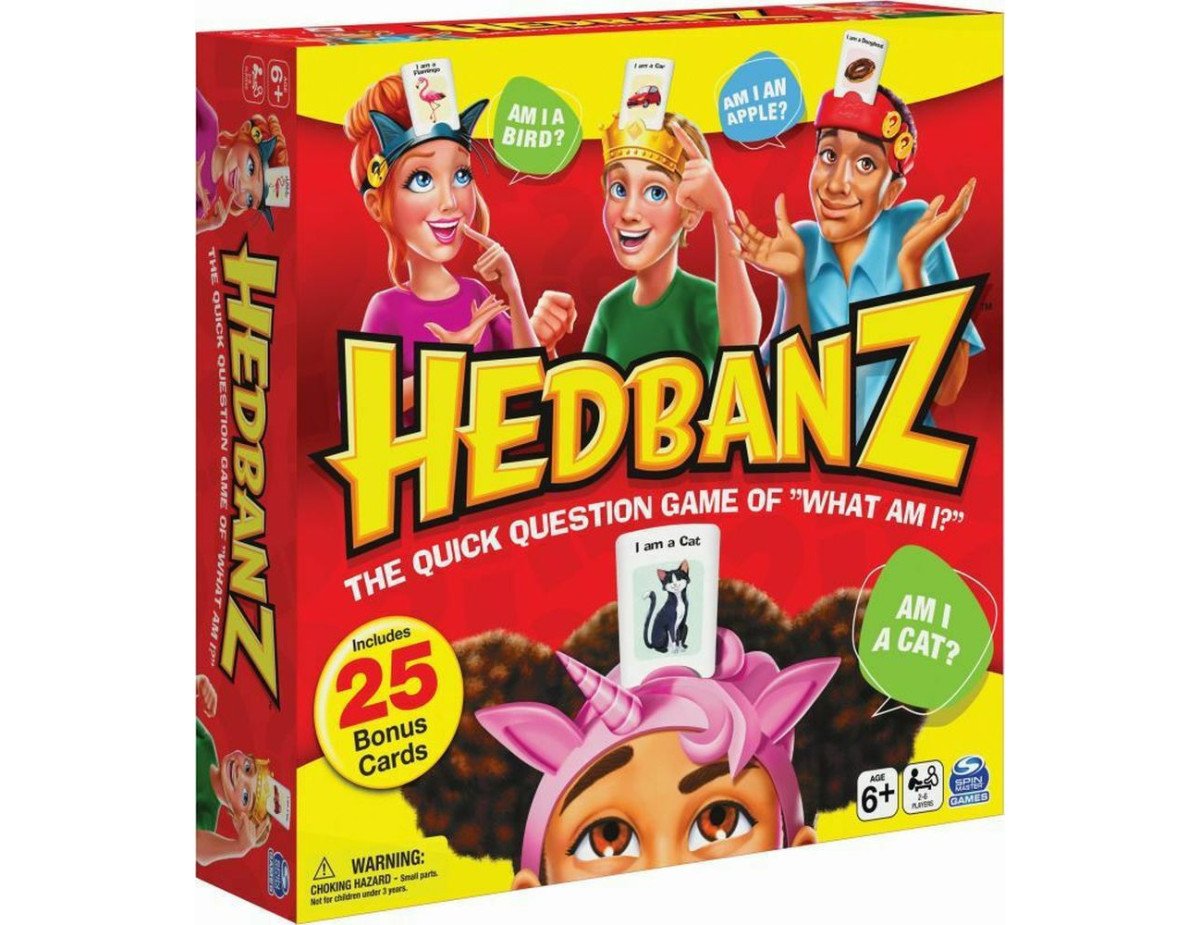 Spin Master Board Game: Hedbanz Family (Greek Language) (6059681)