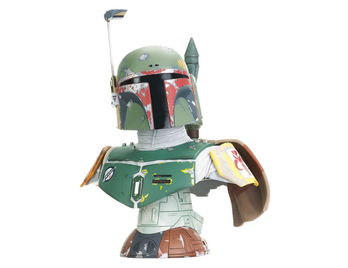 Diamond Legends In 3D:  Star Wars - Boba Fett Bust (1/2) (May212117)