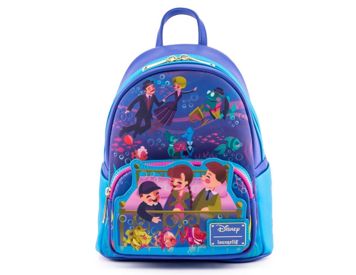 Loungefly: Disney Bedknobs and Broomsticks Beautiful Briny Ballroom Mini Backpack (WDBK1973)