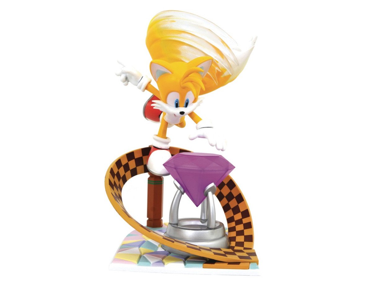 Diamond Sonic Gallery - Tails PVC Statue (23cm) (Dec192344)