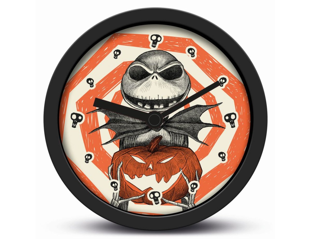 Pyramid Disney: The Nightmare Before Christmas - Pumpkin King Desk Clock with Alarm (GP85887)