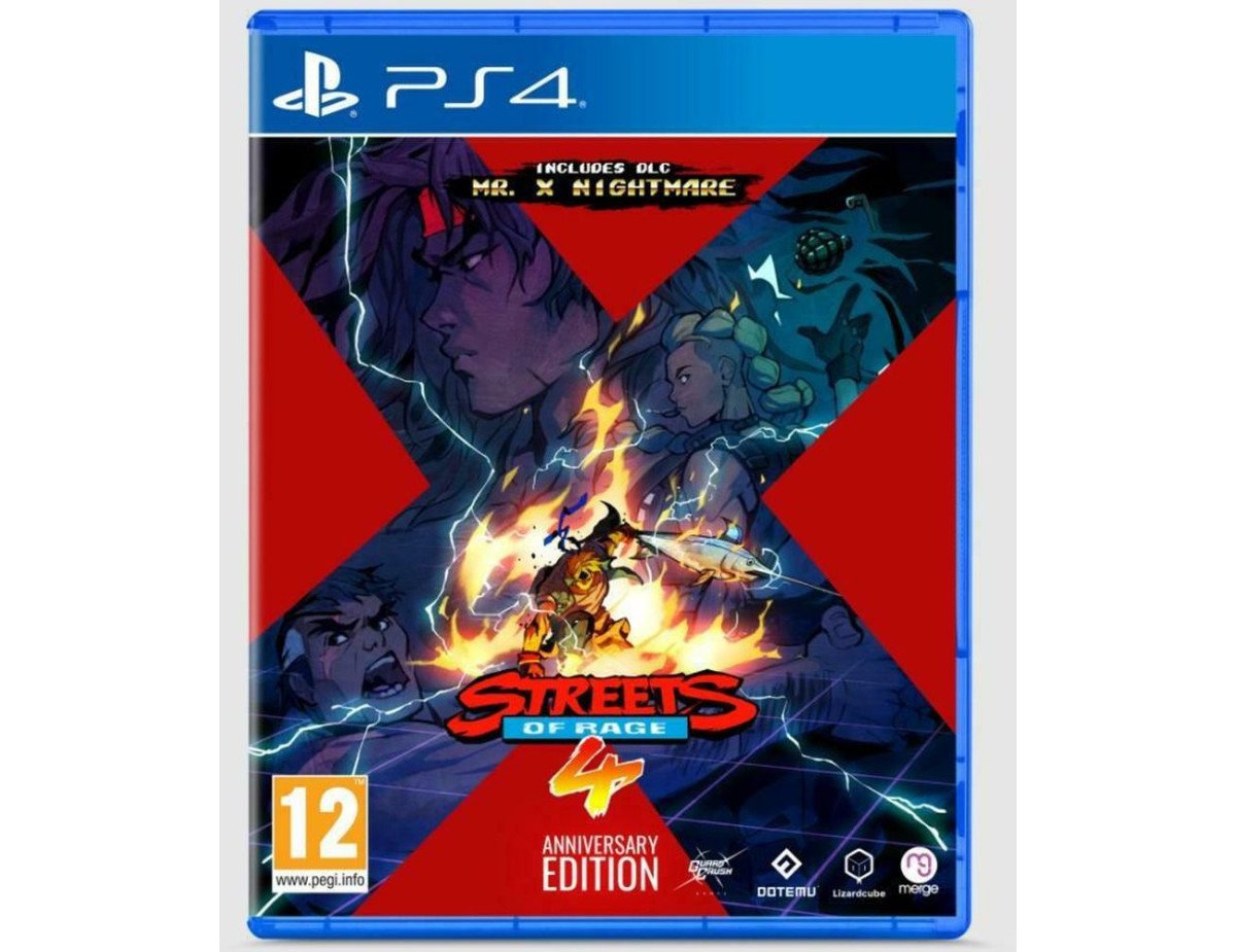 PS4 Streets of Rage 4 Anniversary Edition