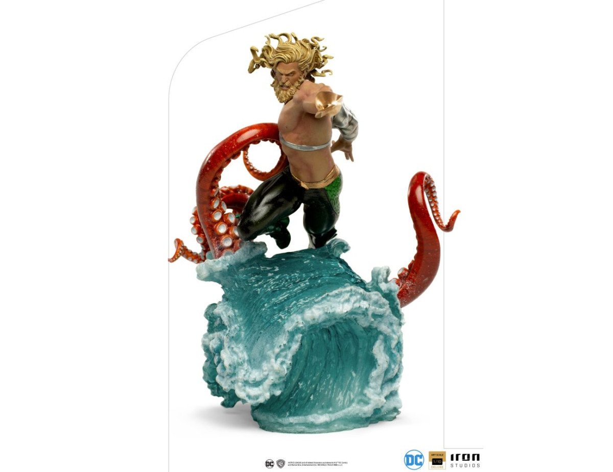 Iron Studios Deluxe - Aquaman Art Scale Statue (1/10) (DCCDCG43521-10)