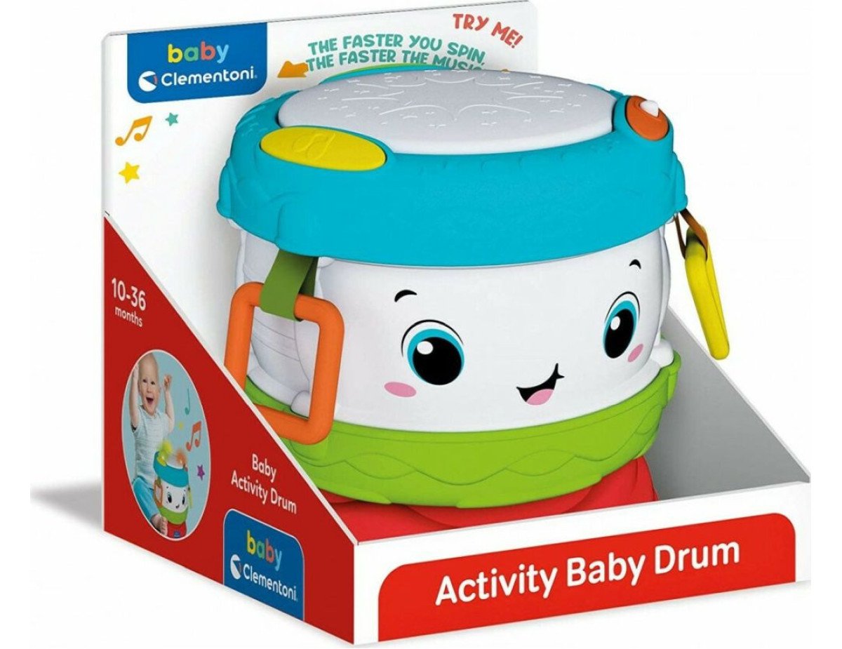 Baby Clementoni: Baby Activity Drum (1000-17409)