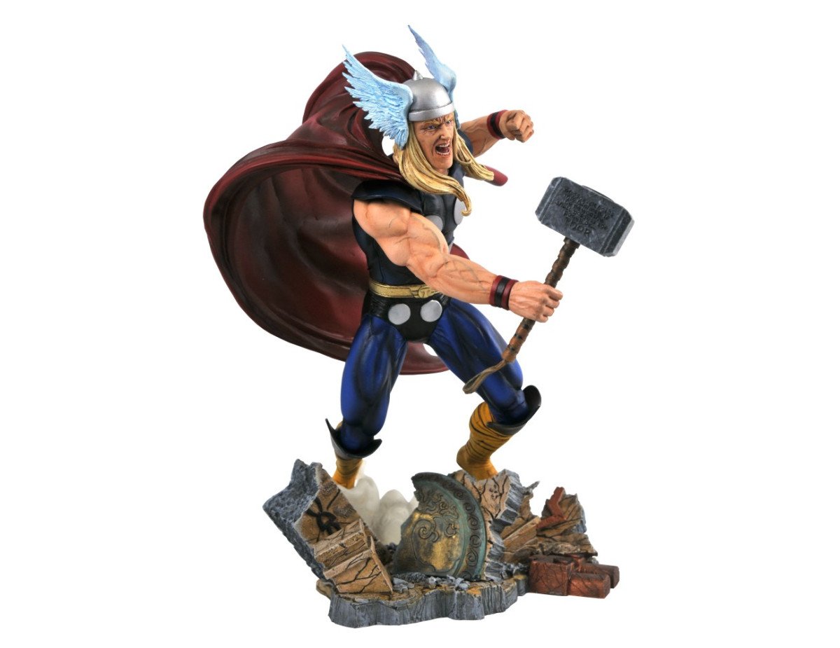 Diamond Marvel Gallery Comic - Thor PVC Statue (23cm) (Jul212511)