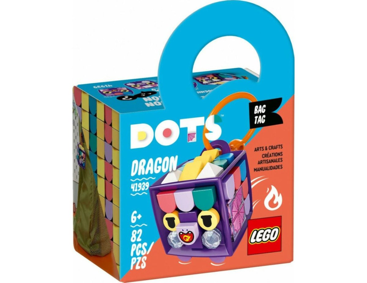 LEGO® DOTS: Bag Tag Dragon (41939)