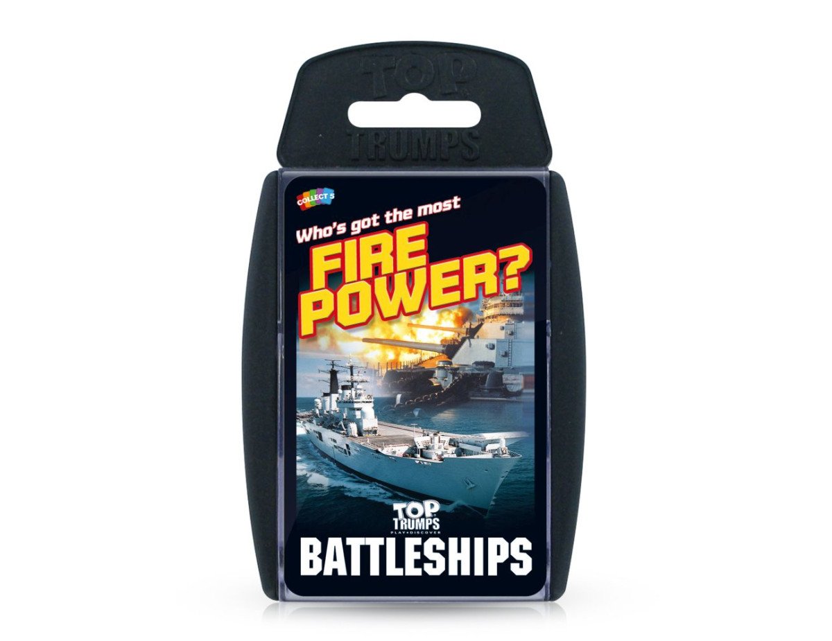 Winning Moves: Top Trumps - Battleships Card Game (WM01552-EN1)