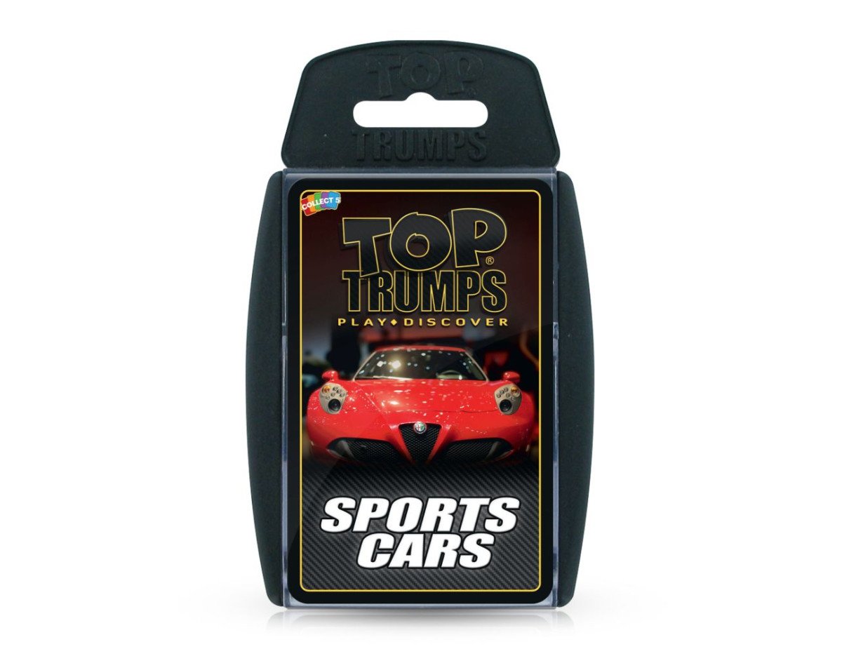 Winning Moves: Top Trumps - Sports Cars Card Game (WM01608-EN1)