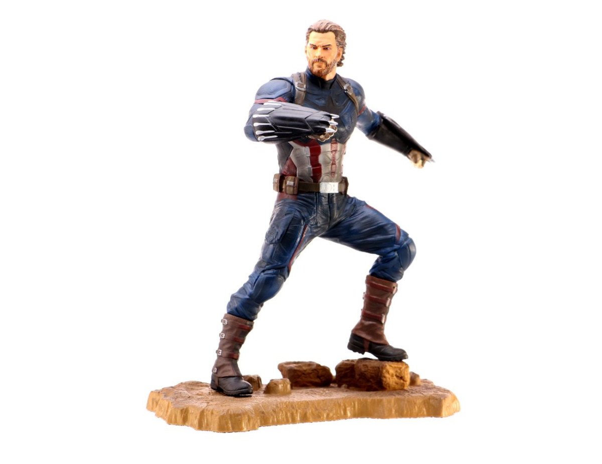 Diamond Marvel Gallery Avengers 3 - Captain America PVC Statue (23cm) (Apr182158)